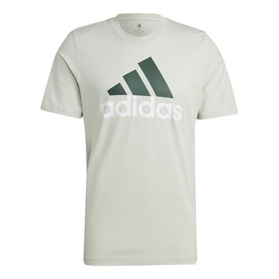Мужское теннисное поло adidas Big Logo Single Jersey T-Shirt Men - Green