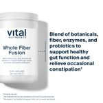 Vital Nutrients, Whole Fiber Fusion, комплекс из цельных волокон, 261 г (9,2 унции)