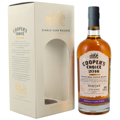 Виски The Cooper’s Choice Dalmunach Single Malt Scotch 8 YO 2016, gift box, 0.7 л