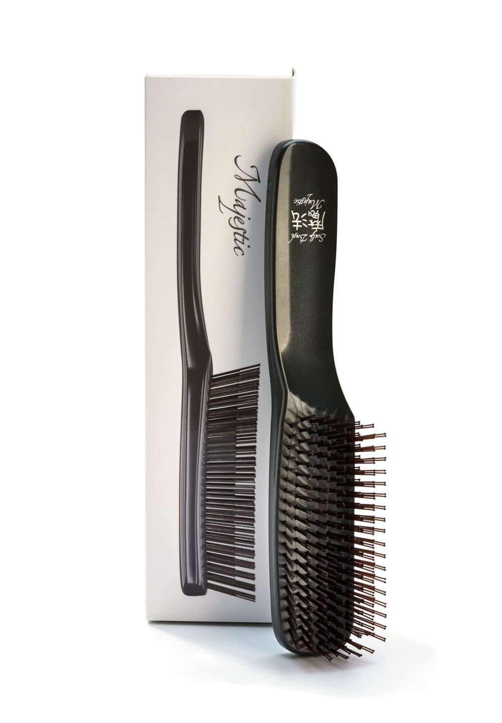 Расческа Majestic Scalp Brush графит