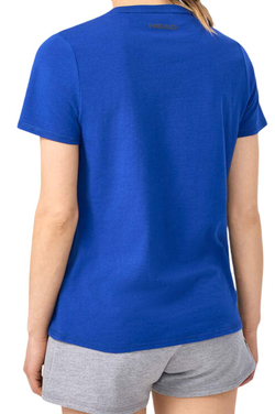 Женская теннисная футболка Head Club Original — royal blue