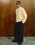 Мужские брюки baggy с вытачками OUT OF CORE - BERSHKA