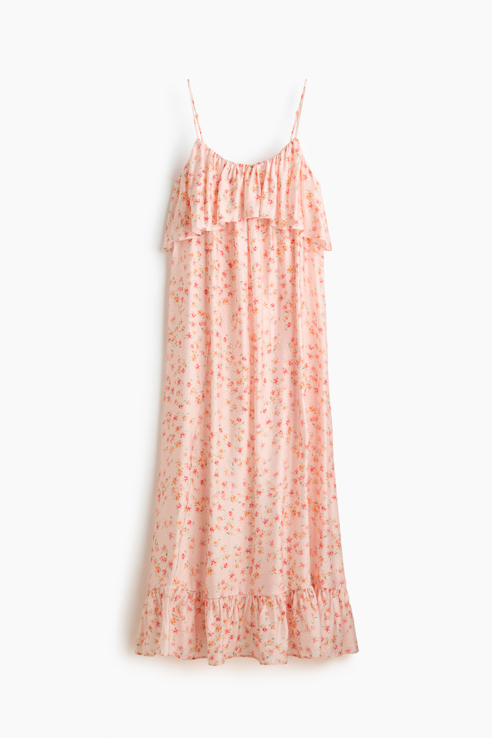 Платье-колокол с оборками - H&M