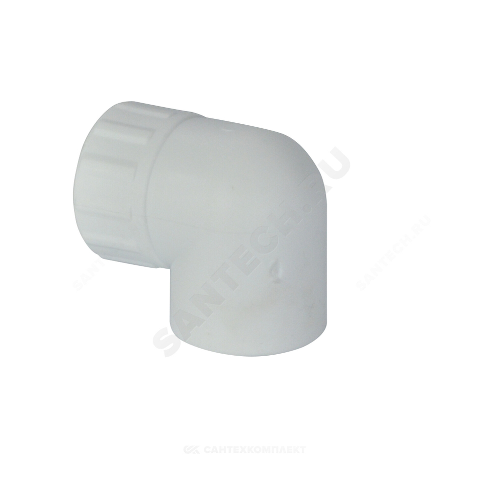 Угольник PP-R комбинированный белый Дн 25х1/2" ВР RTP (РосТурПласт) 10792