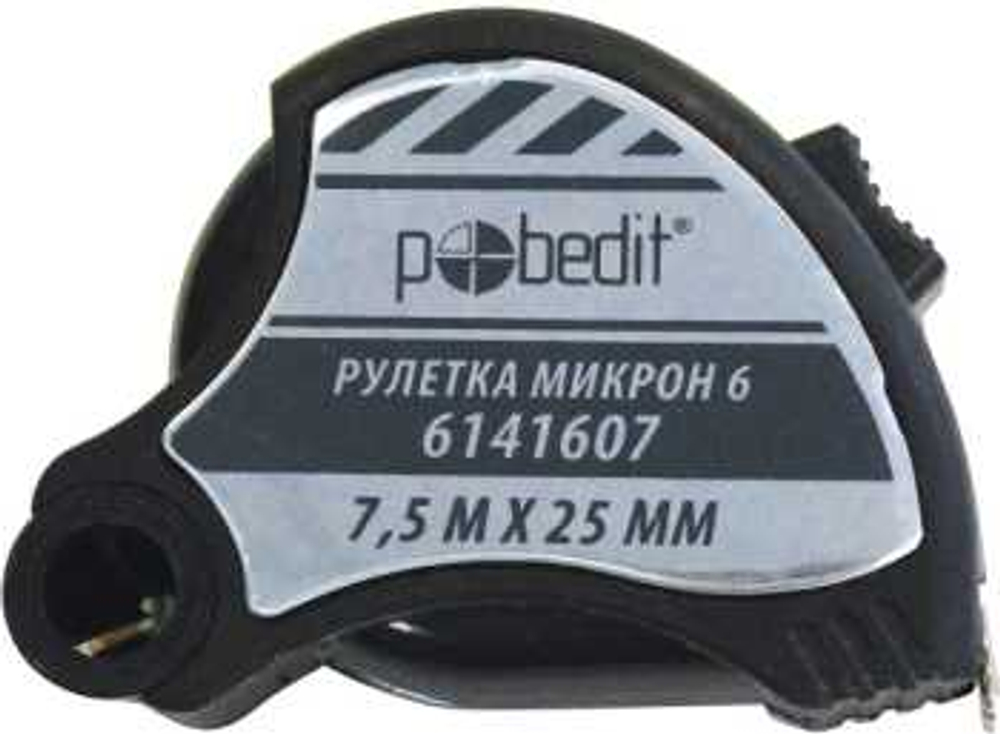 Рулетка Микрон-6 7,5м*25мм с точилкой