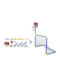 Игровой набор Футбольные ворота 79x50см, футбольный мяч