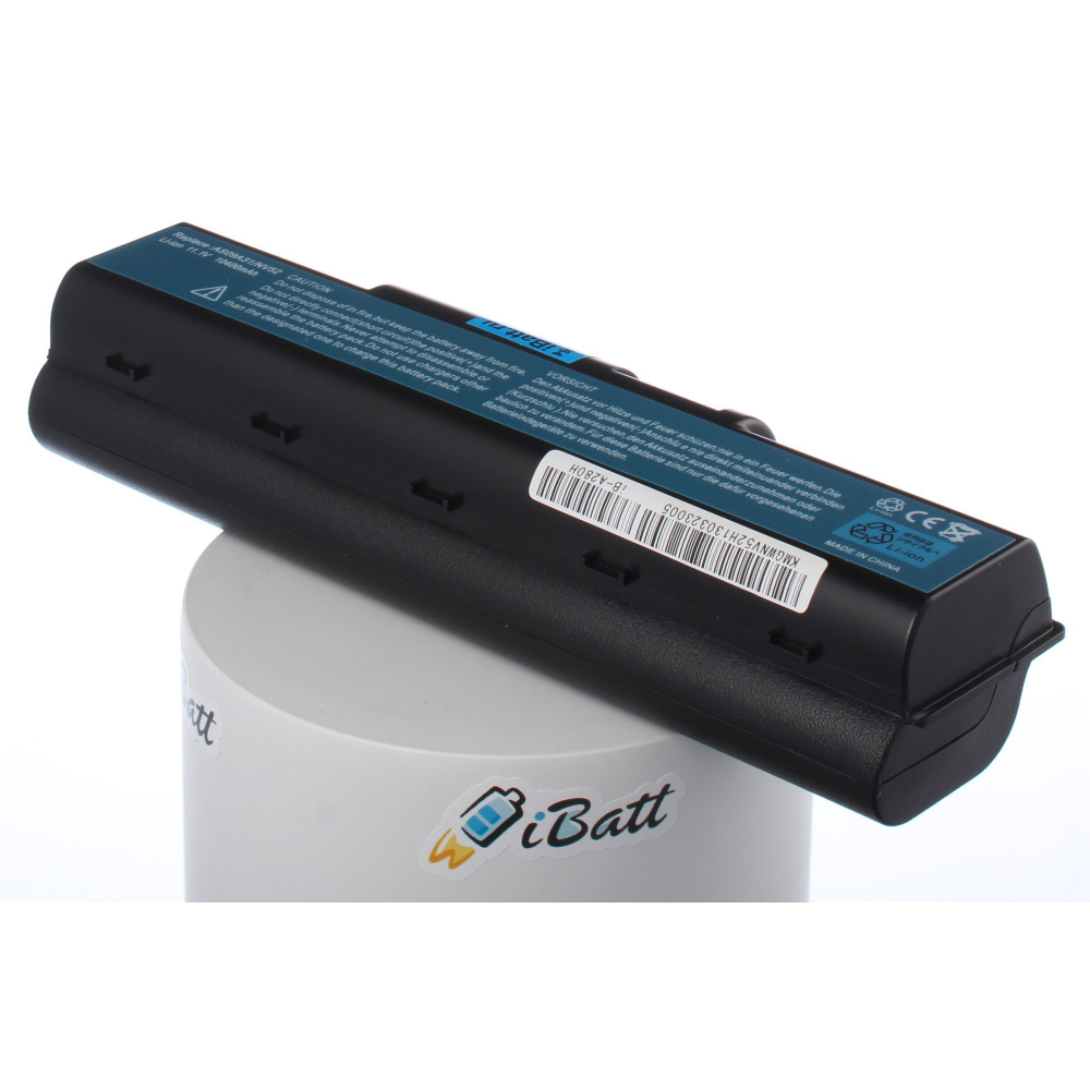 Аккумулятор iBatt 10400mAh, для E627 E727 Aspire 5334 5734Z D525 5732 5517 E620 G625 E525-902G165541G-303G25Mi