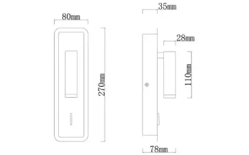 Спот 3W 4000K A1990AP-3WH белый Woods Arte Lamp