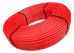 Труба VARMEGA PE 16*2.0 PE-Xb/EVOH красная бухта 200м 36565