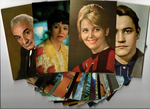 № 8 Подборка открыток с артистами СССР - 1960-е, 1970-е годы - 30 штук — чистые, цветные, без повторов