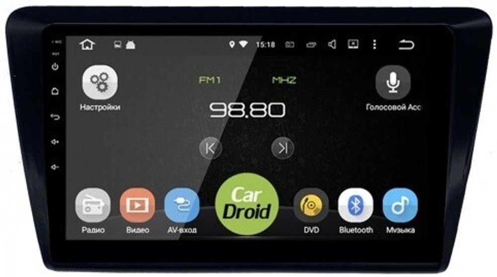 Магнитола для Skoda Rapid 2012-2020 - Airok RM-3207 Android 12, SIM-слот