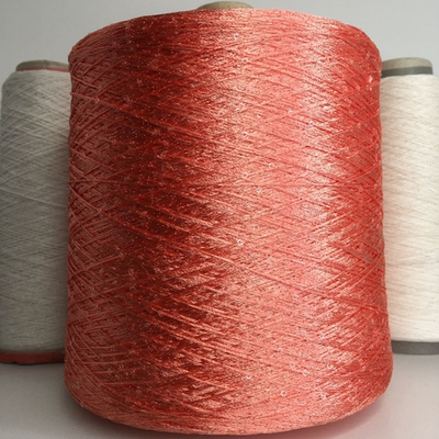 JOSEPHINE - Lineapiu; вискоза, п/а, прозрачные пайетки; 500м/100гр; цвет: «Коралл». Только мал. бобинки: 74, 50гр.