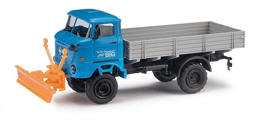 Грузовик IFA W50 PV + снегоочиститель BBG Eberswalde (H0, 1:87)