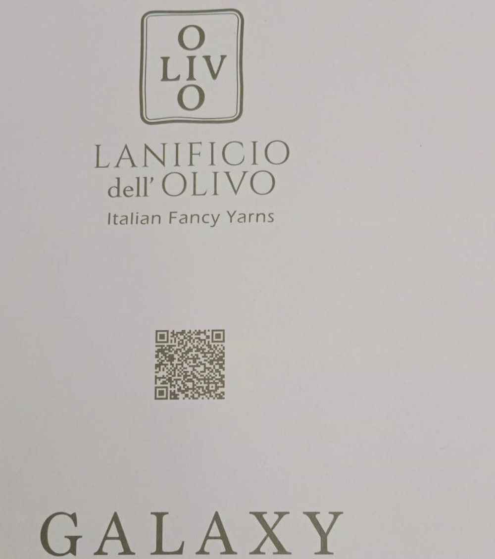 GALAXY - LANIFICIO dell' OLIVO; 75% вискоза, 25% люрекс; 3650м/100гр; col. 1375, цвет: оливковый хаки