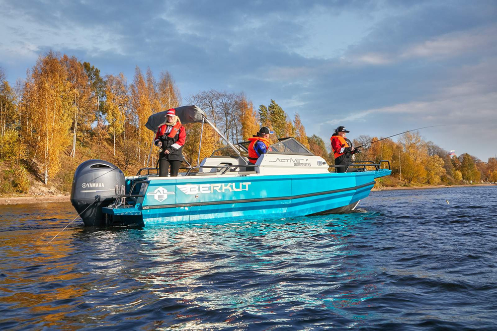 Алюминиевая лодка BERKUT Active DC