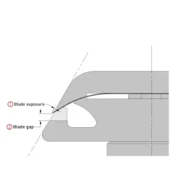 Т-образная бритва Henson Shaving AL13 синяя Medium (HS-AL-SB-03-MDM-5) 6