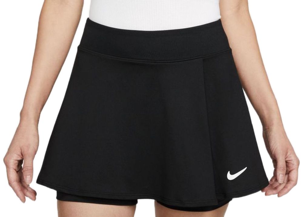 Теннисная юбка Nike Dri-Fit Club Skirt - black/white