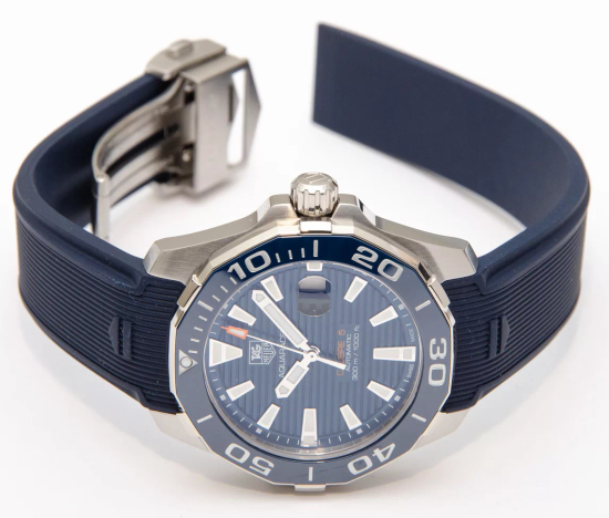 Tag Heuer WAY211C.FT6155 мужские механические часы AQUARACER лежа