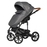 Коляска  BELLA LIFE (3 в 1) (RIKO BASIC) 06 Anthracite (графит)
