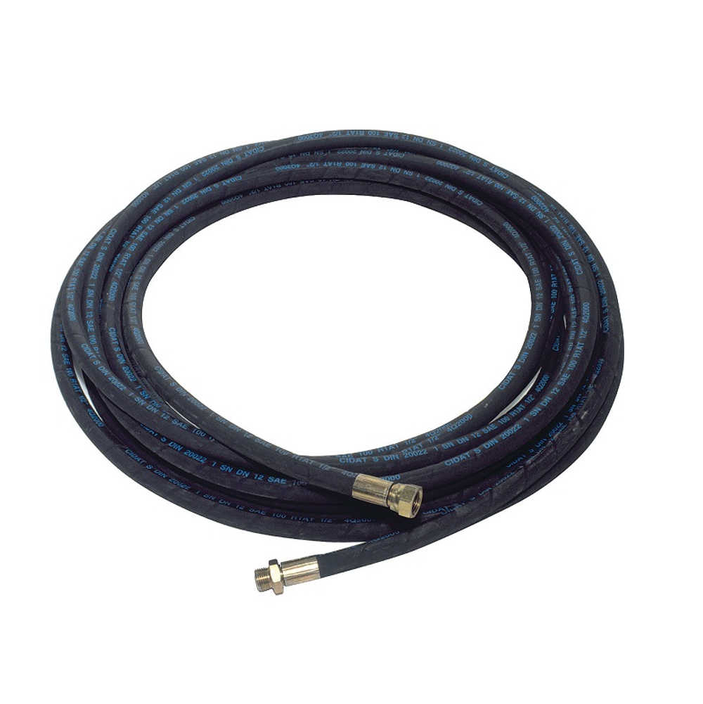 Шланг для воздуха, 3/8", 0,6 м, 20 бар, M/F, GARTEC (Италия)