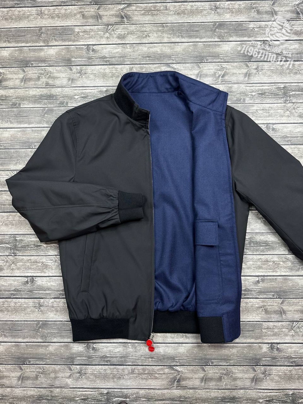 Двухсторонний бомбер Kiton