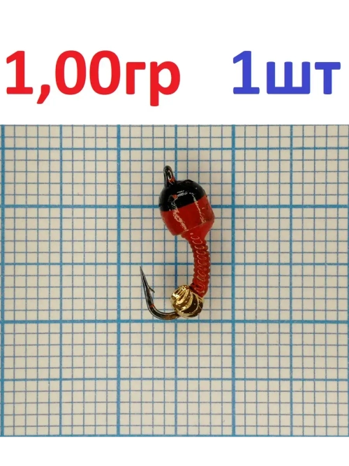 Мормышка вольф. безнасадочная Лесотка №4 1,00гр