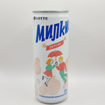 Lotte Milkis газированный молочный напиток Милкис персик 250 мл, (Южная Корея)