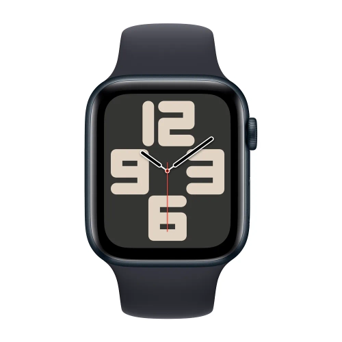 Умные часы Apple Watch SE 2 (2023) GPS, 44mm, Aluminium Case with Sport Band S/M, Midnight (Тёмная ночь)