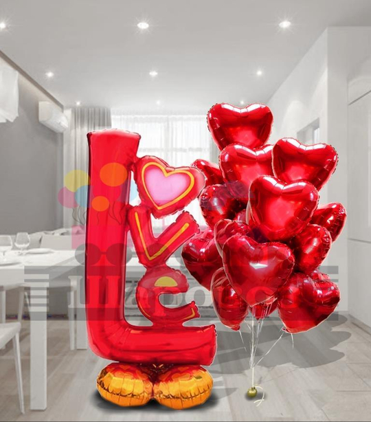 Сет из шаров LOVE