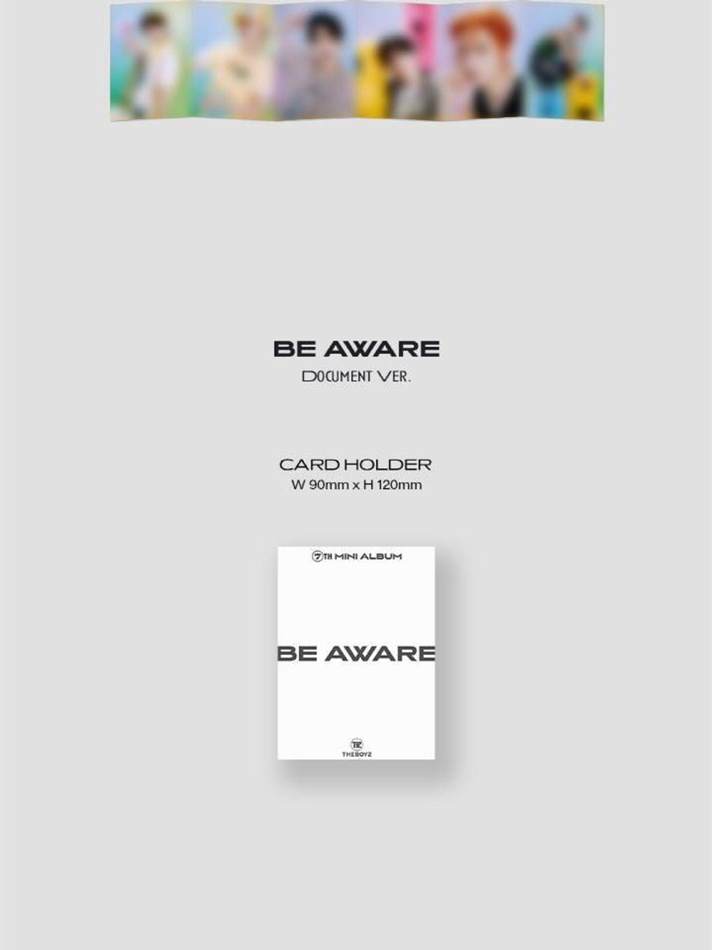 Альбом THE BOYZ - BE AWARE 7th Mini Meta PLATFORM Album 3 Version SET