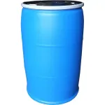 Бочка пластмас. 170л. синяя (2сорт)