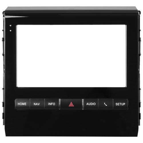 Комплект рамки с разъёмами 9" Toyota Land Cruiser 200 11(F2)2015-2021 с JBL и 360, монитор закрыт