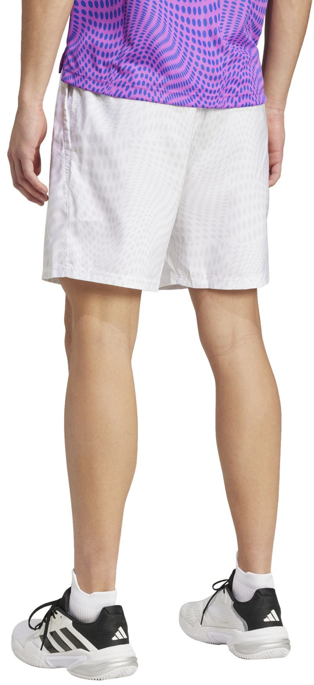 Мужские теннисные шорты Adidas Club Graphic Tennis - белый