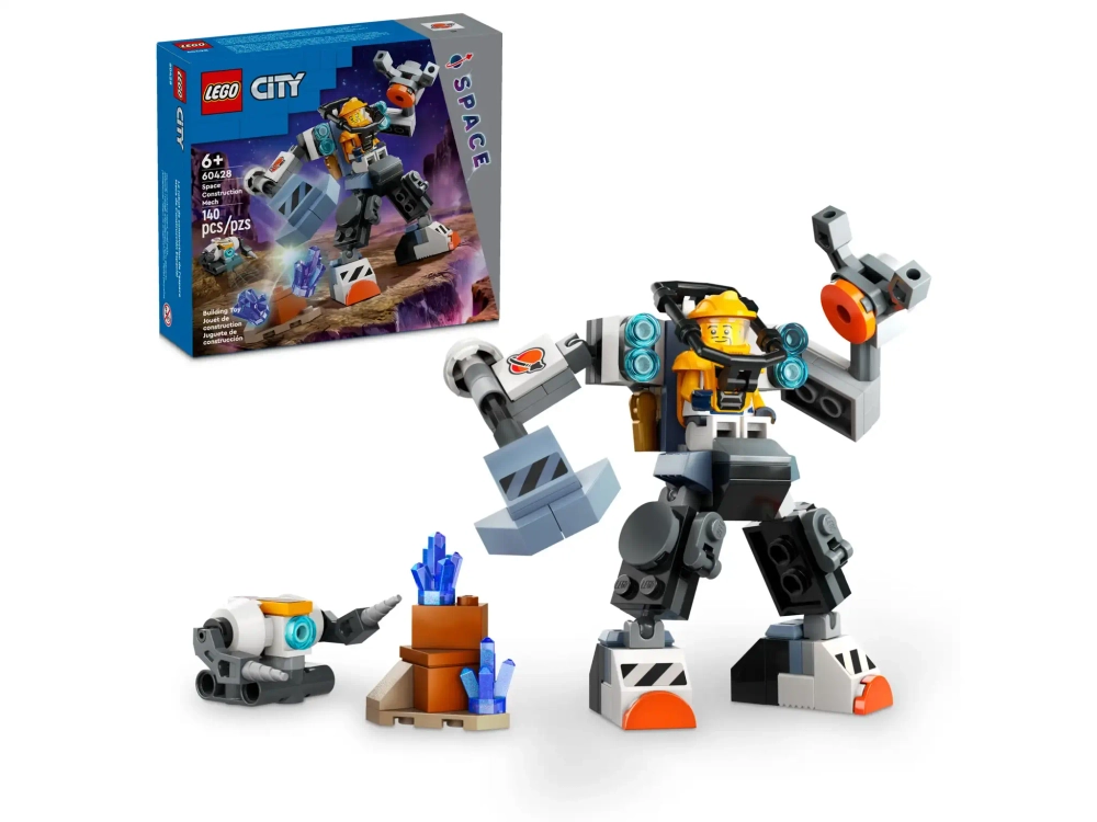 Конструктор LEGO City 60428 Космический робот-строитель