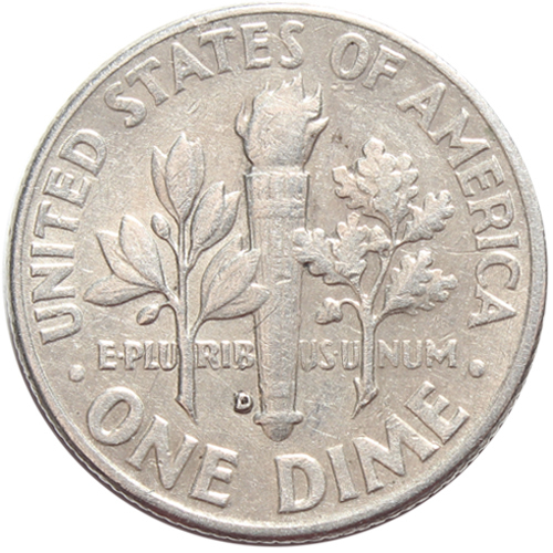 1 дайм (10 центов) 1963. США (D) VF