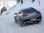 Диффузор заднего бампера с насадками на выхлоп для Mercedes-Benz GLE 53 Coupe C167 2019+ Мерседес Бенц ГЛЕ класс