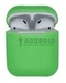 Защитный чехол для наушников AirPods с крышечкой green