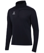 Джемпер тренировочный CAMP Training Top 1/4 Zip, черный, детский