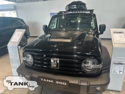 Накладки на капот Tank 300 (черный матовый)