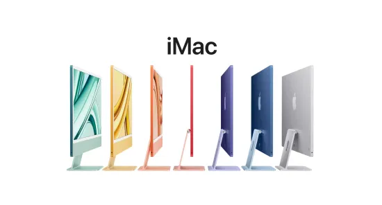 Apple iMac 24" Retina 4,5K, M3 2023 (8C CPU, 8C GPU), 8 Гб, SSD 256 Гб, голубой