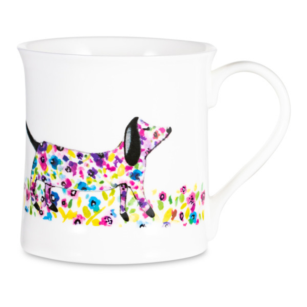 Кружка 412мл Just Mugs Devon Цветочный питомец Собака
