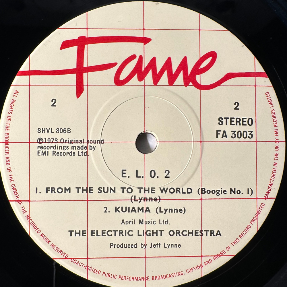 The Electric Light Orchestra ‎– E.L.O. 2 (Англия 1982г.)