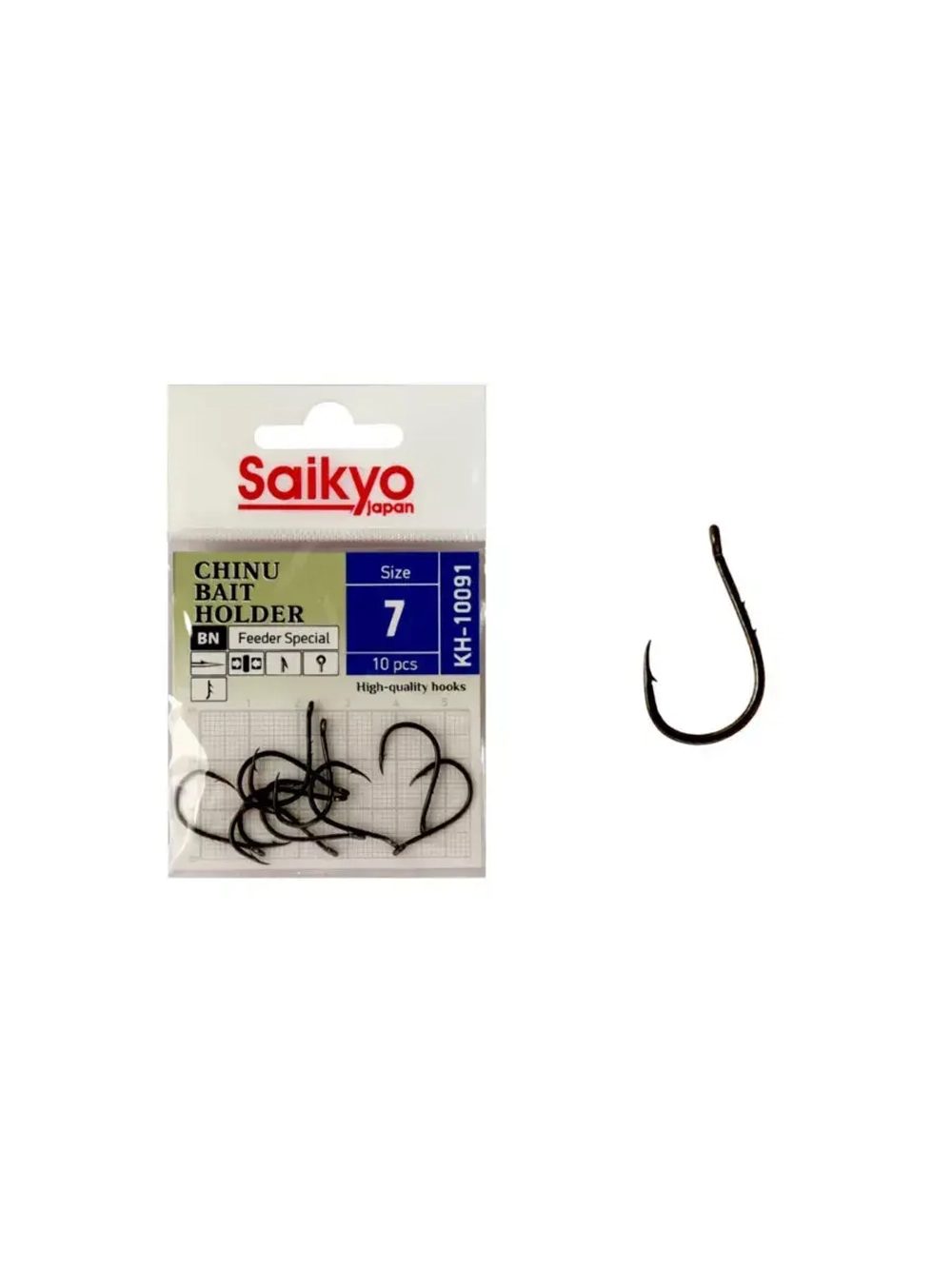 Крючки для рыбалки Saikyo KH-10091 BN CHINU BAIT HOLDER