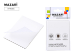 Блок для записи с липким слоем 50л. 7.6x10.1см. пластик, прозрачный (Mazari)