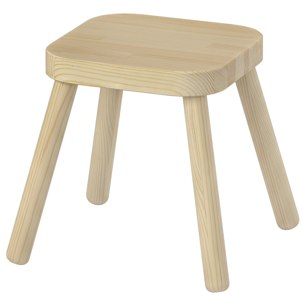 IKEA FLISAT  (ИКЕА ФЛИСАТ)  -  Табурет детский - сосна