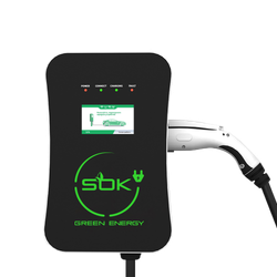 Зарядная станция S'OK Green Energy M3W Series Wallbox EV Charger, 3 фазы, 22 кВт, 32a/380v (SM3W32232542-5)
