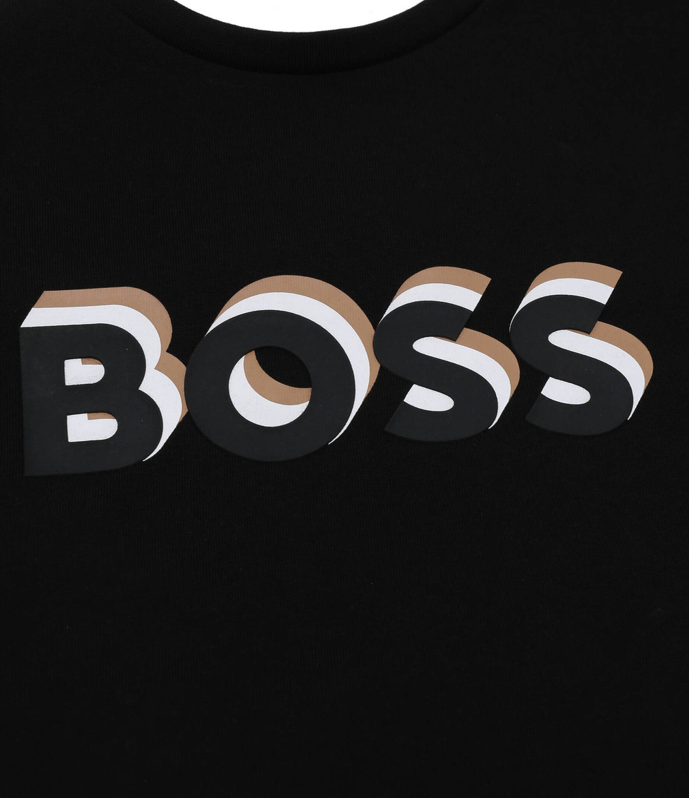 Футболка BOSS Kidswear - черный(J50723)
