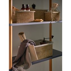 Набор из 4-х корзин для хранения Sustainable collection, бежевый