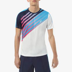 Футболка мужская теннисная Australian T-Shirt Ace Printed M - bianco