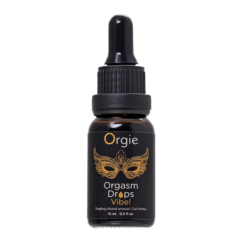 Возбуждающий гель для клитора Orgie Orgasm Drops Vibe 15мл